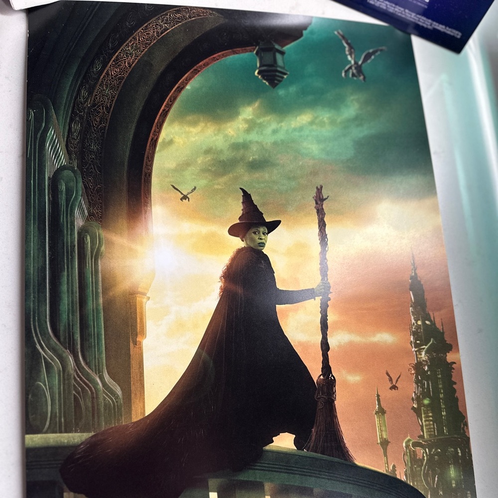 2024 Wicked Movie Poster 11X17 Cynthia Erivo as Elphaba